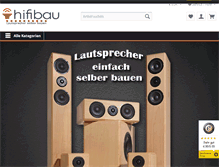 Tablet Screenshot of hifibau.de